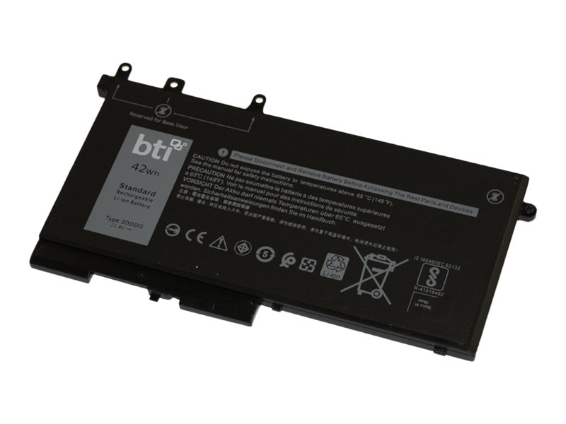 BTI 3DDDG-BTI - Laptop-Batterie (gleichwertig mit: Dell 3DDDG Dell 03DDDG Dell 03VC9Y Dell 049XH Dell 3VC9Y Dell 451-BBZP)