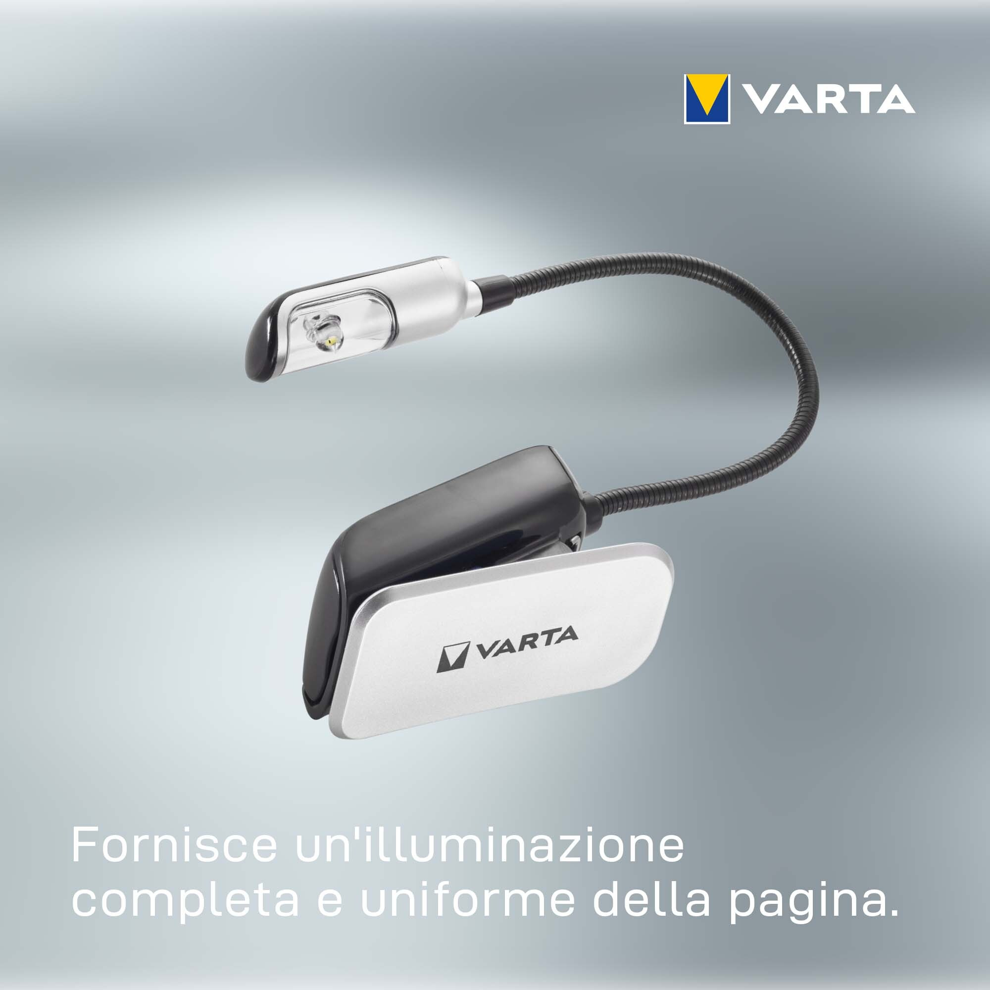 Varta 16618 - Clip Taschenlampe - Schwarz - Silber - Kunststoff - LED - 1 Lampen - 9 lm, Ansicht 3
