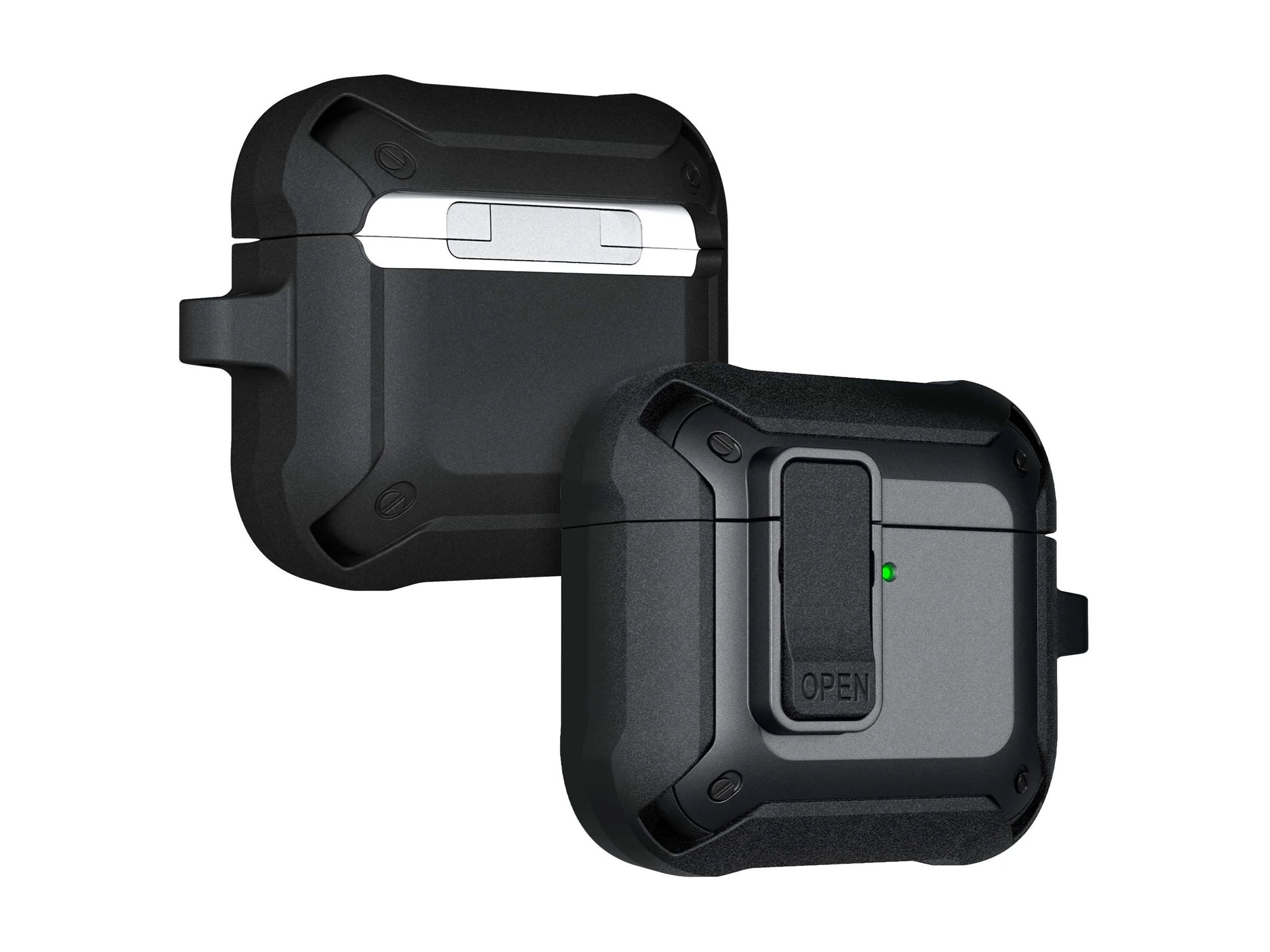 Laut International Zentry Black protective case for AirPods 4zh Gen., Ansicht 3