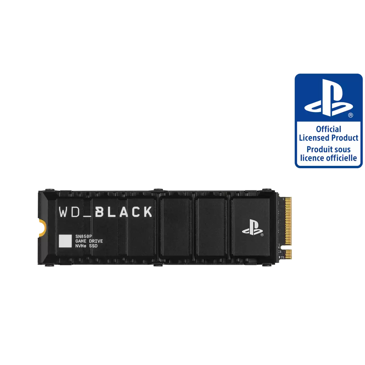 WD Black SN850P NVMe SSD WDBBYV0020BNC-WRSN - SSD - 4 TB - intern - M.2 2280 - PCIe 4.0 x4 (NVMe), Ansicht 2