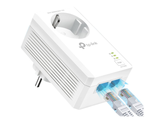 TP-LINK TL-PA7027P V1 Starter Kit - Powerline Adapterkit - 2-Port-Switch - GigE HomePlug AV (HPAV)