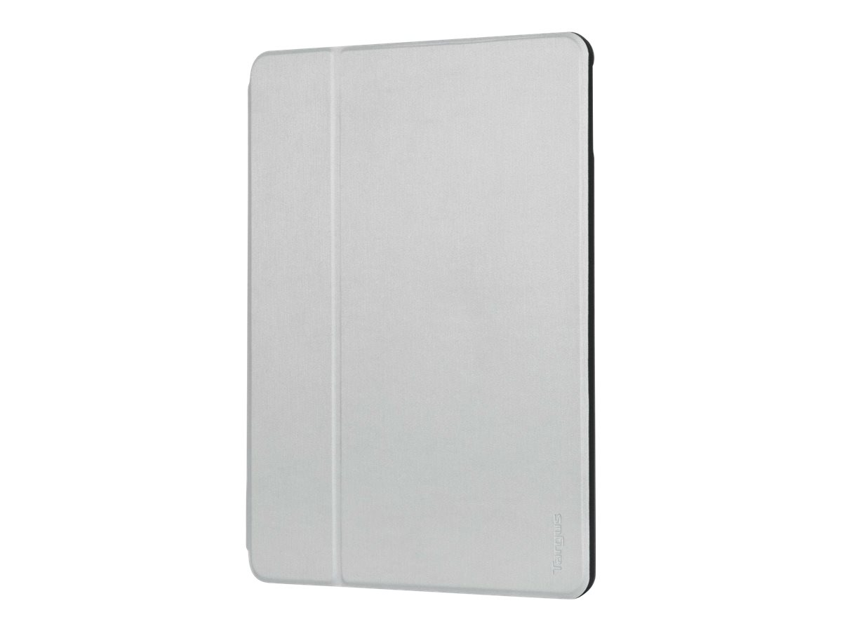 Targus Click-In - Flip-Hülle für Tablet - Polyurethan, Thermoplastisches Polyurethan (TPU) - Silber - 25.9 cm - 26.7 cm (10.2" - 10.5") - für Apple 10.2-inch iPad (7th generation, 8th generation), 10.5-inch iPad Air (3rd generation), 10.5-inch iPa...