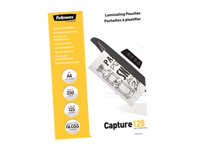 Fellowes Laminating Pouches Capture 125 micron - A4 (210 x 297 mm), Ansicht 3