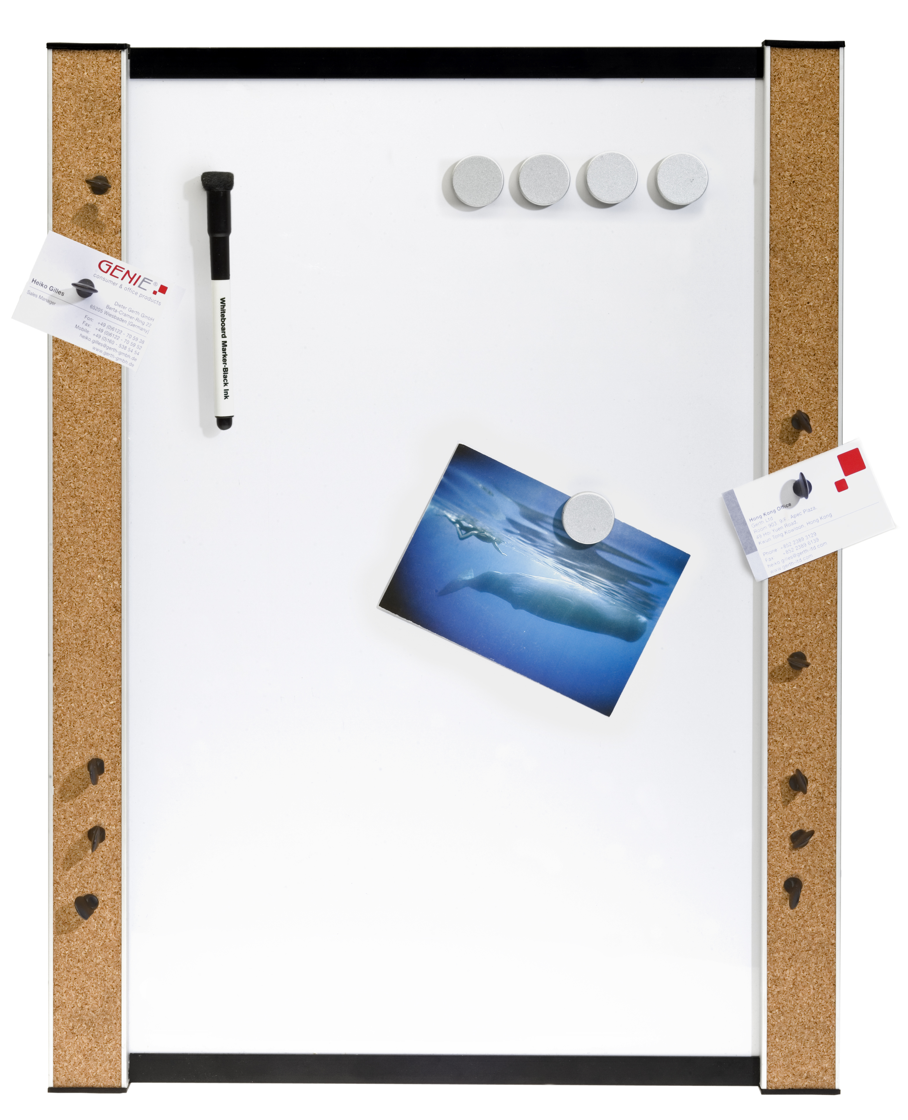 Genie 11213 - Kork - Horizontal / Vertikal - Fixed - Magnetisch, Ansicht 2