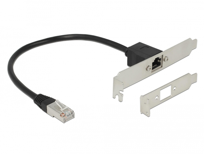 Delock 85803, 0,3 m, Cat5e, F/UTP (FTP), RJ-45, RJ-45