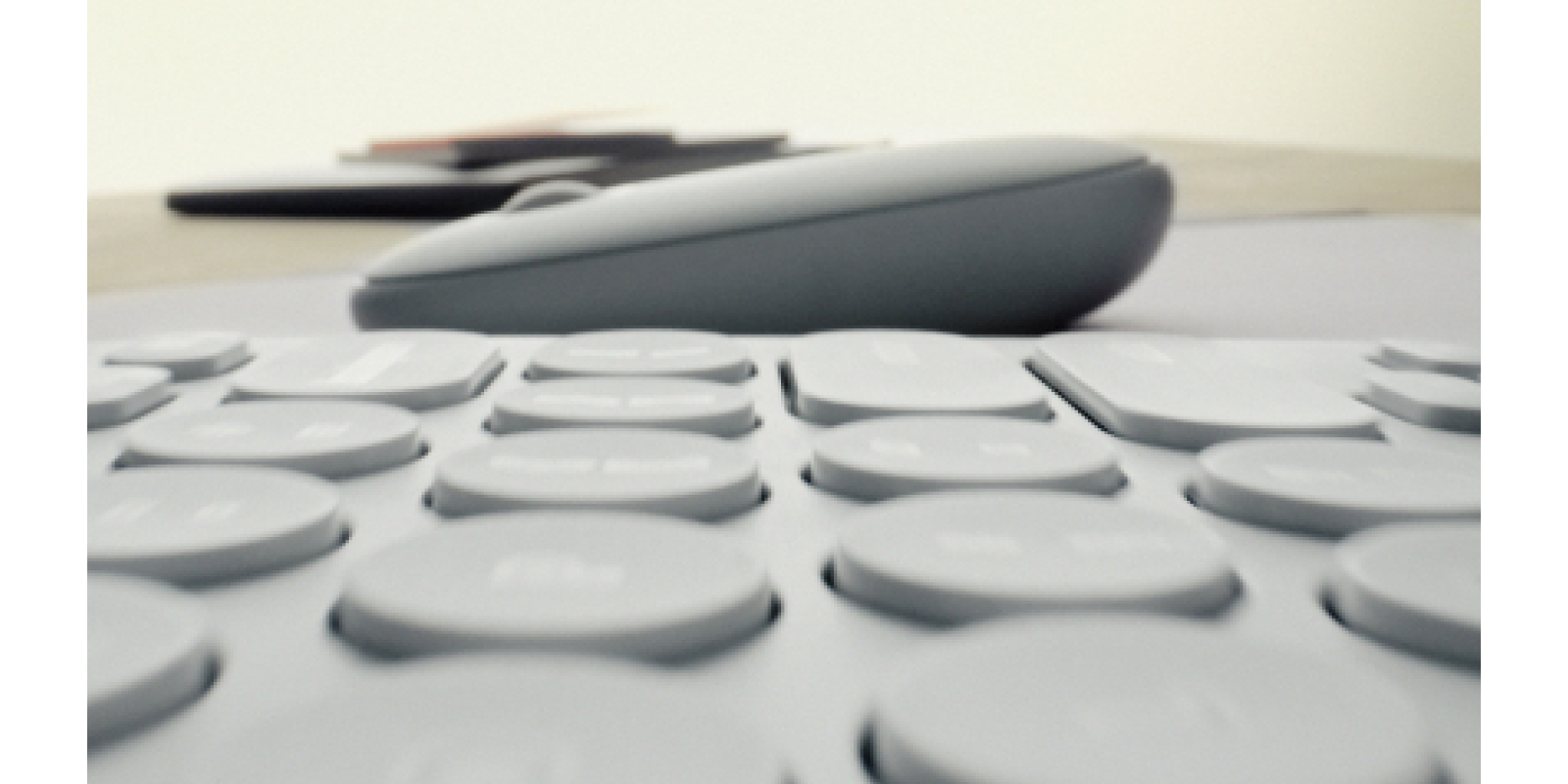 Logitech Pebble Keys 2 K380s - Tastatur - kabellos - TL: Deutsch, QWERTZ, Ansicht 3