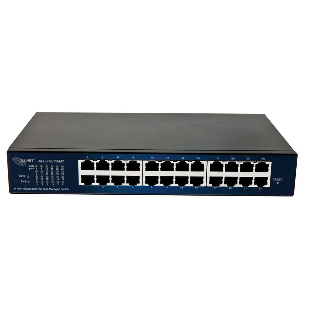 ALLNET ALL-SG8324M - Switch - managed - 24 x 10/100/1000, Ansicht 2