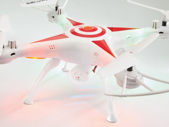 Revell GO! Video - 4 Rotoren - 30 m - 380 mAh - Rot - Weiß, Ansicht 3