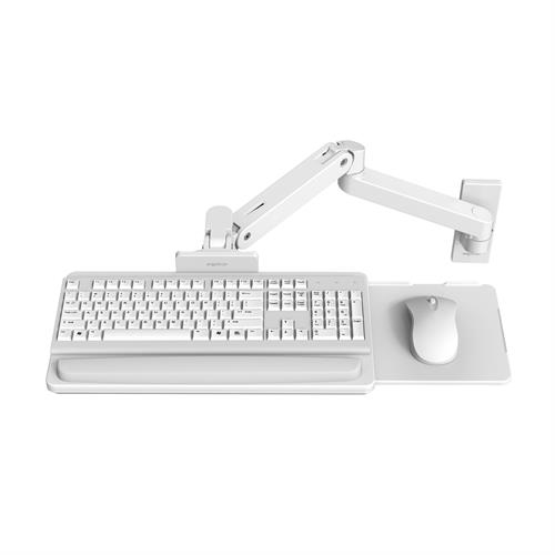 Ergotron LX Pro - Tastatur-/Mausablage mit Stützarmhalterung - Weiß, Ansicht 2