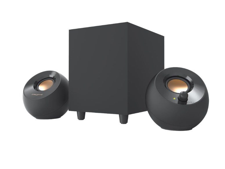 Creative Labs Creative Pebble Plus - Lautsprechersystem - für PC - 2.1-Kanal - 8 Watt (Gesamt), Ansicht 2