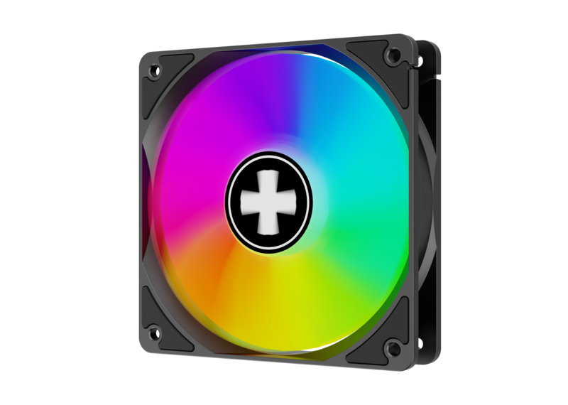 Xilence Performance X XF083 120mm ARGB LED Lüfter - Gehäuse-Lüfter - 30,8 dB, Ansicht 3