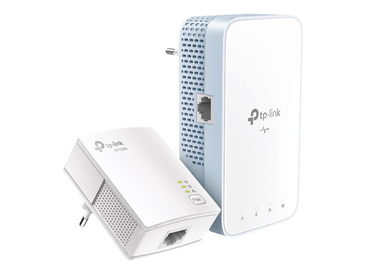 TP-LINK TL-WPA7517 KIT V2 Wi-Fi Kit - Powerline Adapterkit - 1GbE HomePlug AV (HPAV)