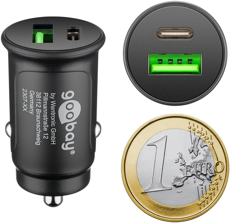 Goobay 59521 - Auto - Zigarettenanzünder - 5 V - Schwarz, Ansicht 4