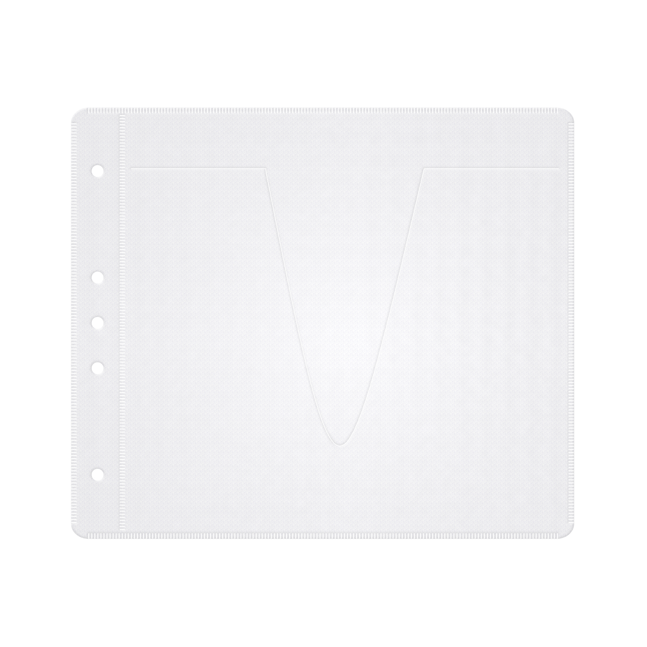 MEDIARANGE CD-/DVD-Hülle - Kapazität: 1 CD, 1 DVD - weiß (Packung mit 100), Ansicht 4