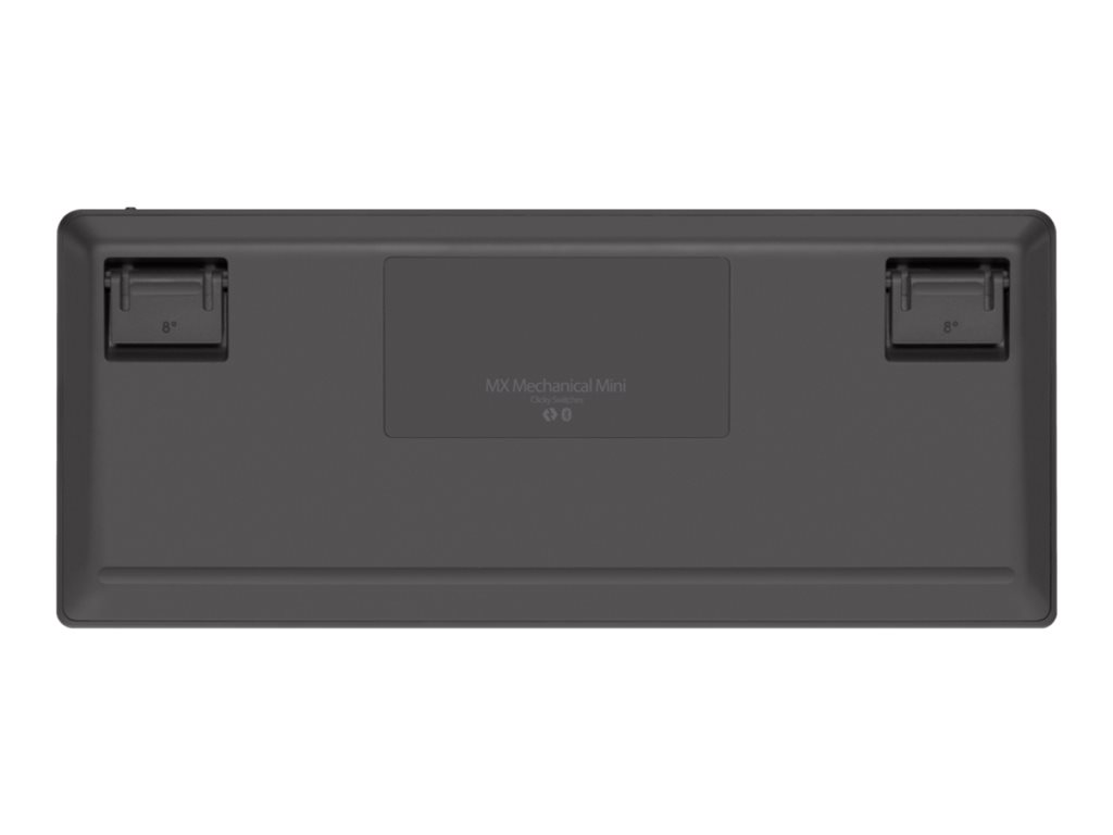 Logitech Master Series MX Mechanical Mini - Tastatur - hinterleuchtet - kabellos - Bluetooth LE - QWERTY - Nordisch (DänischFinnischNorwegischSchwedisch)