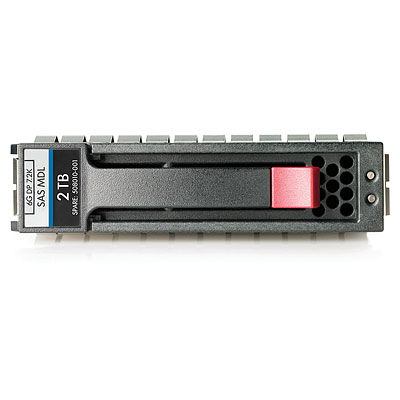 HPE Dual Port Midline - Festplatte - 2 TB - Hot-Swap - 3.5 LFF (8.9 cm LFF), Ansicht 2