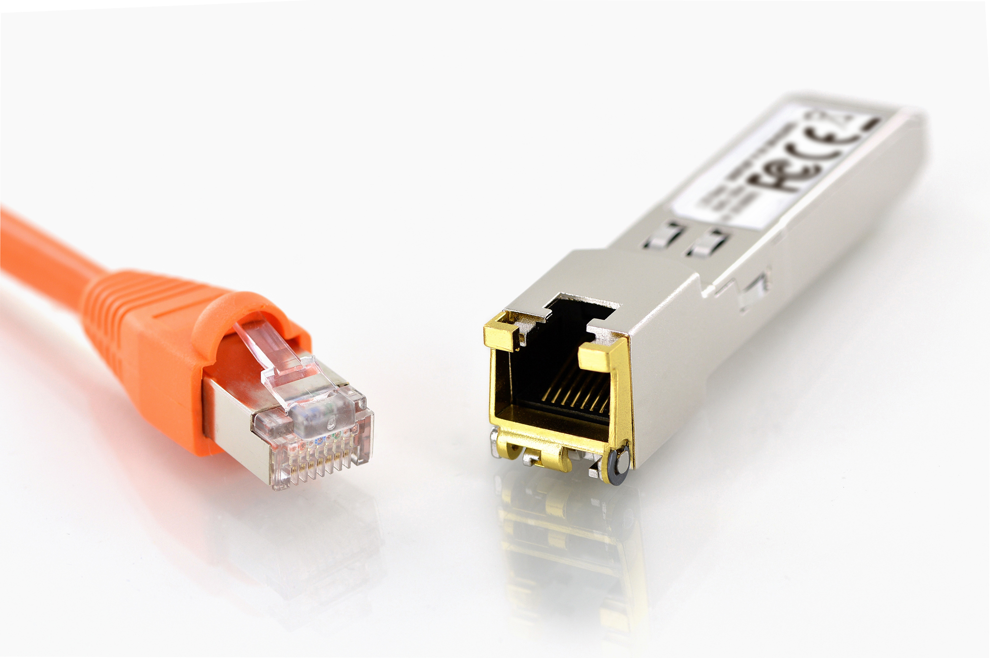 DIGITUS 1,25 Gbps Kupfer SFP-Modul, RJ45, Ansicht 3