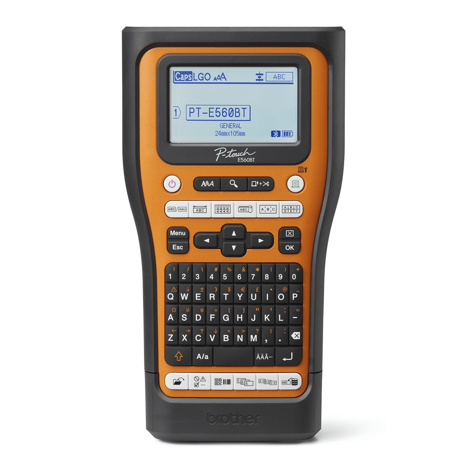 Brother PTE560BTVP label printer, Ansicht 2