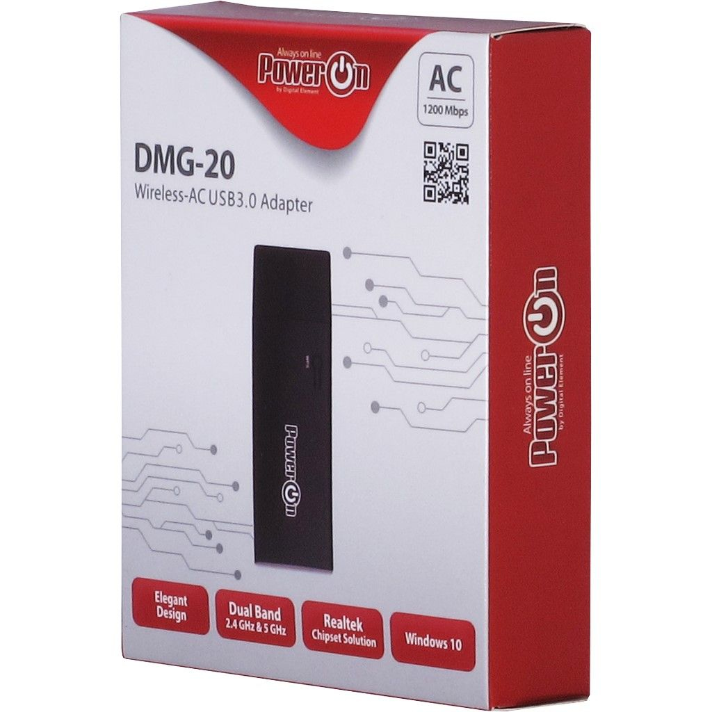 Inter-Tech DMG-20 - Netzwerkadapter - USB 3.0, Ansicht 3