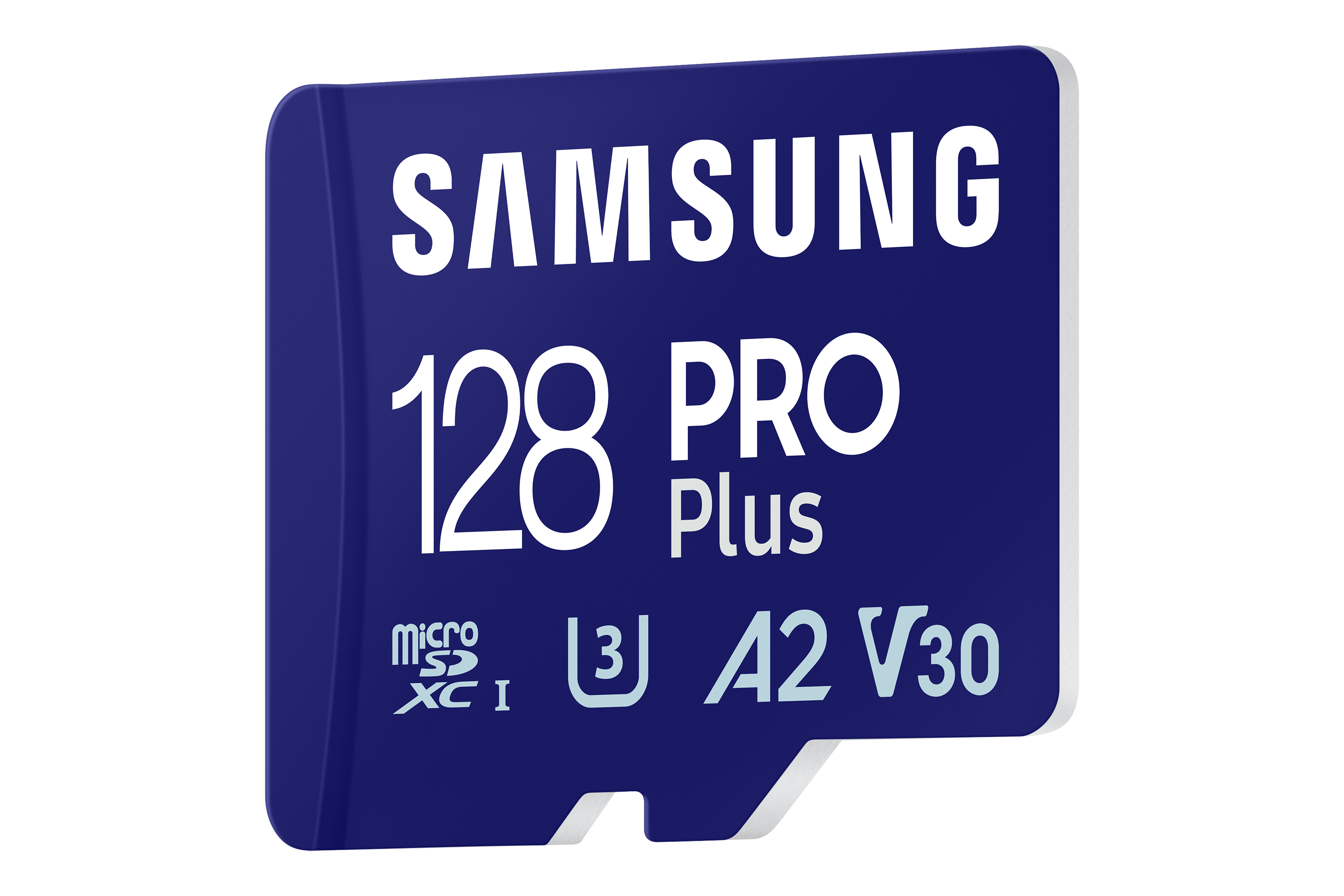Samsung PRO Plus MB-MD128SA - Flash-Speicherkarte (microSDXC-an-SD-Adapter inbegriffen), Ansicht 2