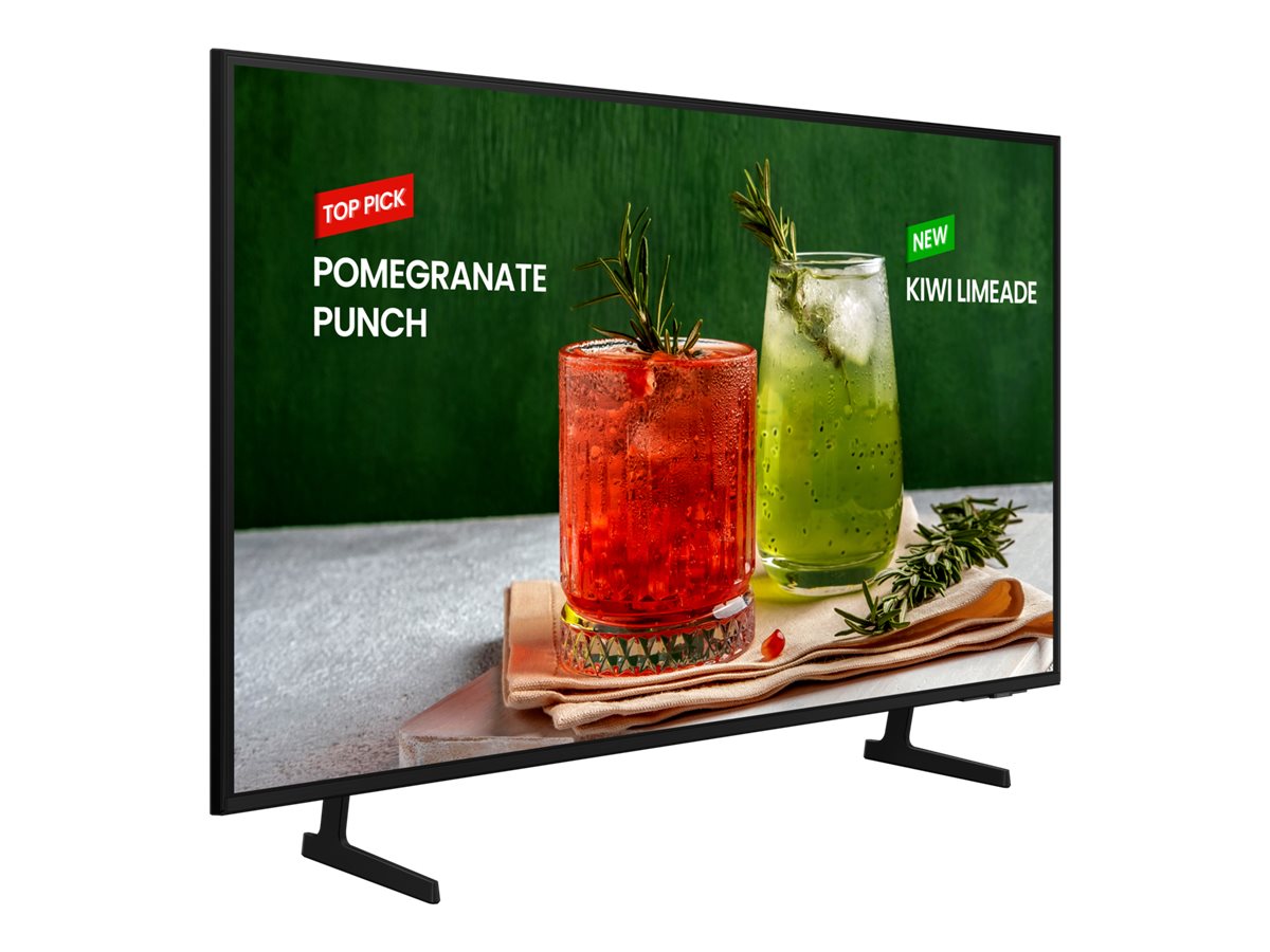 Samsung BE43D-H - 107.9 cm (43) Diagonalklasse BED-H Series LCD-TV mit LED-Hintergrundbeleuchtung - Crystal UHD - Digital Signage - Smart TV - Tizen OS - 4K UHD (2160p)