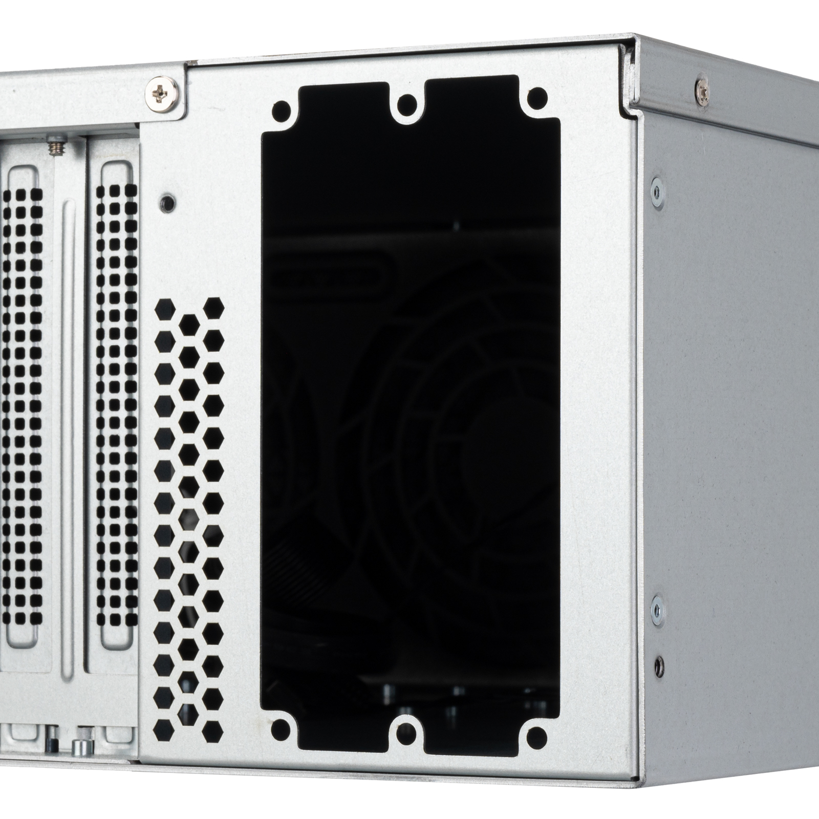 SilverStone RM31 MINI Rackmount Server-Gehäuse Rack schwarz 3 Höheneinheiten - Server-Gehäuse - ATX, Ansicht 3