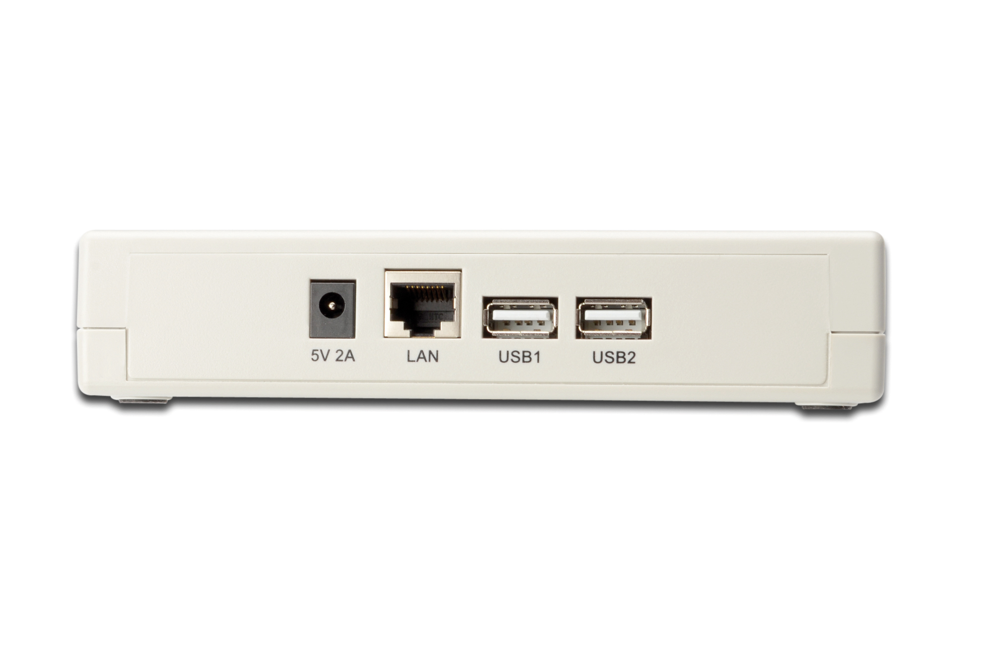 DIGITUS 2+1 Port Printserver, Ansicht 2