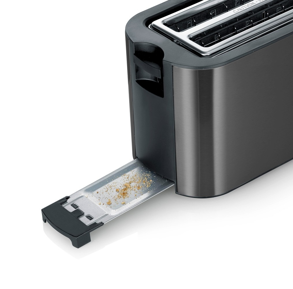 SEVERIN AT 9341 Dark Inox Langschlitztoaster, Ansicht 2