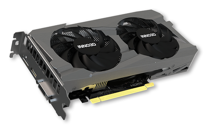 Inno3D N30502-06D6-1880VA60 Geforce RTX 3050, ATX, 6 GB, GDDR6, 96-bit, Ansicht 4