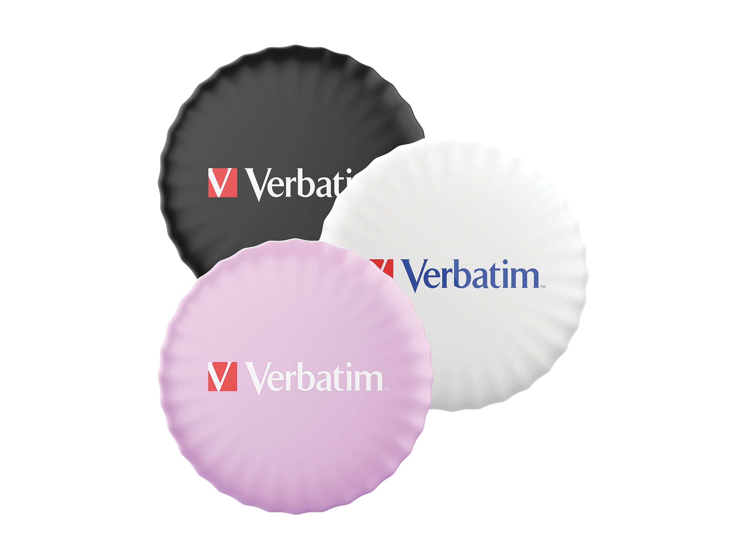 Verbatim My Finder - Anti-Verlust Bluetooth-Tag für Handy, Tablet, Notebook - Schwarz, weiß, lila (Packung mit 3), Ansicht 3