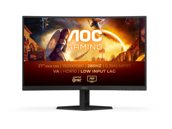 AOC Gaming C27G4ZXE - LED-Monitor - Gaming - gebogen - 68.6 cm (27)