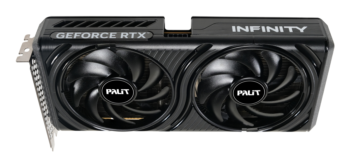 Palit GeForce RTX 5060 Infinity 2 OC, GeForce RTX 5060, 8 GB, GDDR7, 128 Bit, 76... - Grafikkarte - PCI-Express, Ansicht 3