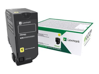 Lexmark Hohe Ergiebigkeit - Gelb - original