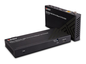 Lindy Sender und Empfänger - KVM  Audio  USB  Infrarot  Netzwerk-Extender