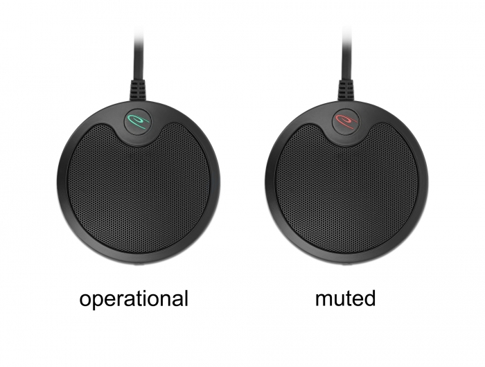 Delock Mikrofon - USB - Schwarz, Ansicht 2