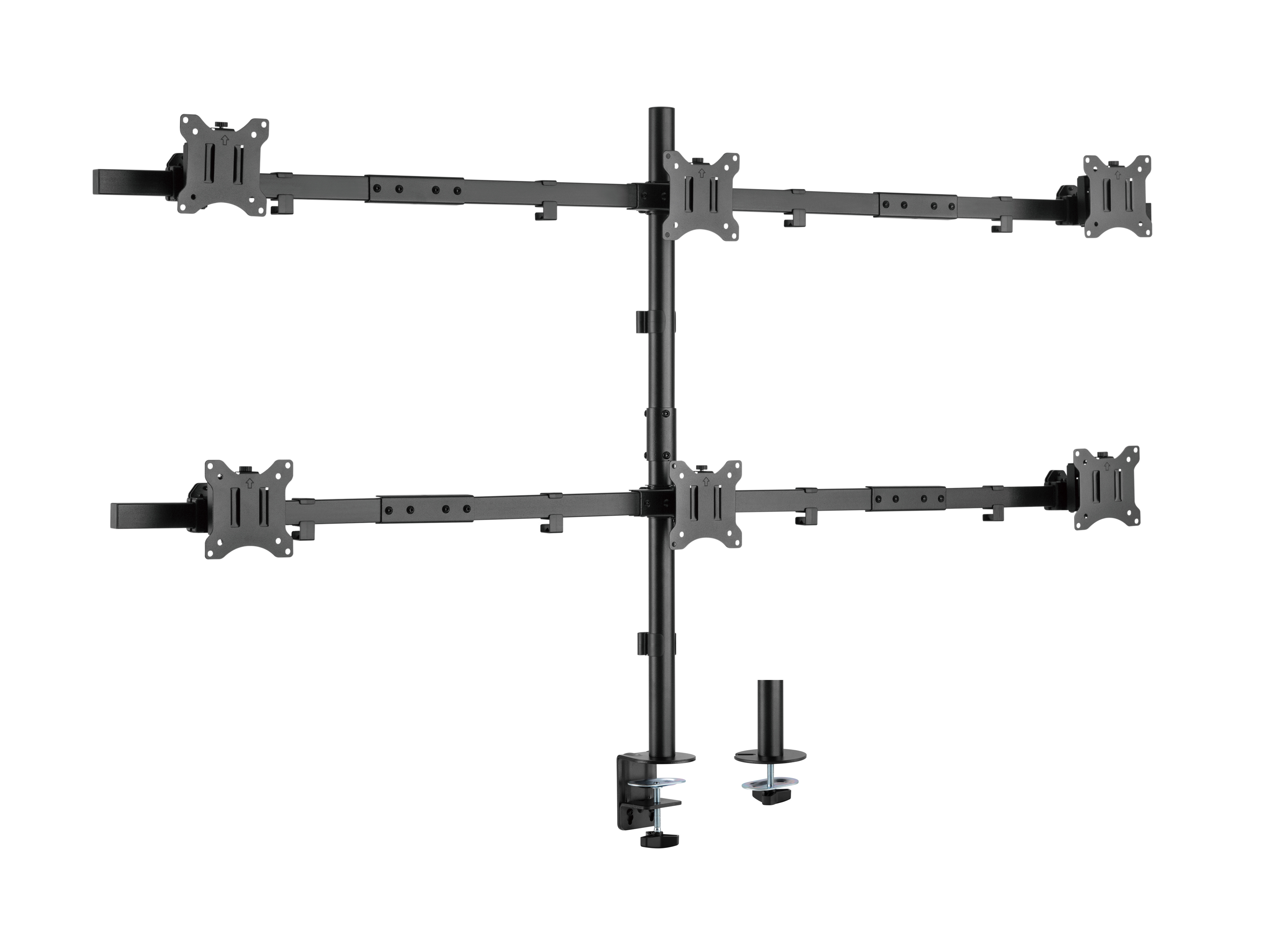 Equip Befestigungskit (Kabeldurchführungsklemme, Schrauben, Klemmhalterung) - 6 (curved) monitor 43.2-81.3 cm (17-32), Ansicht 2