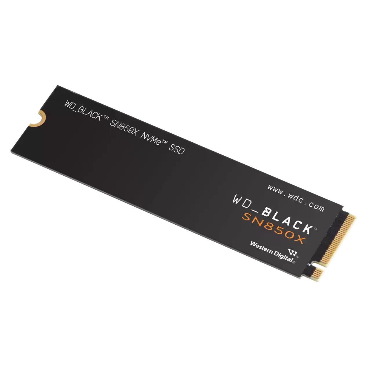WD WD_BLACK SN850X NVMe SSD WDS200T2X0E - SSD - 2 TB - intern - M.2 2280 - PCIe 4.0 x4 (NVMe), Ansicht 3