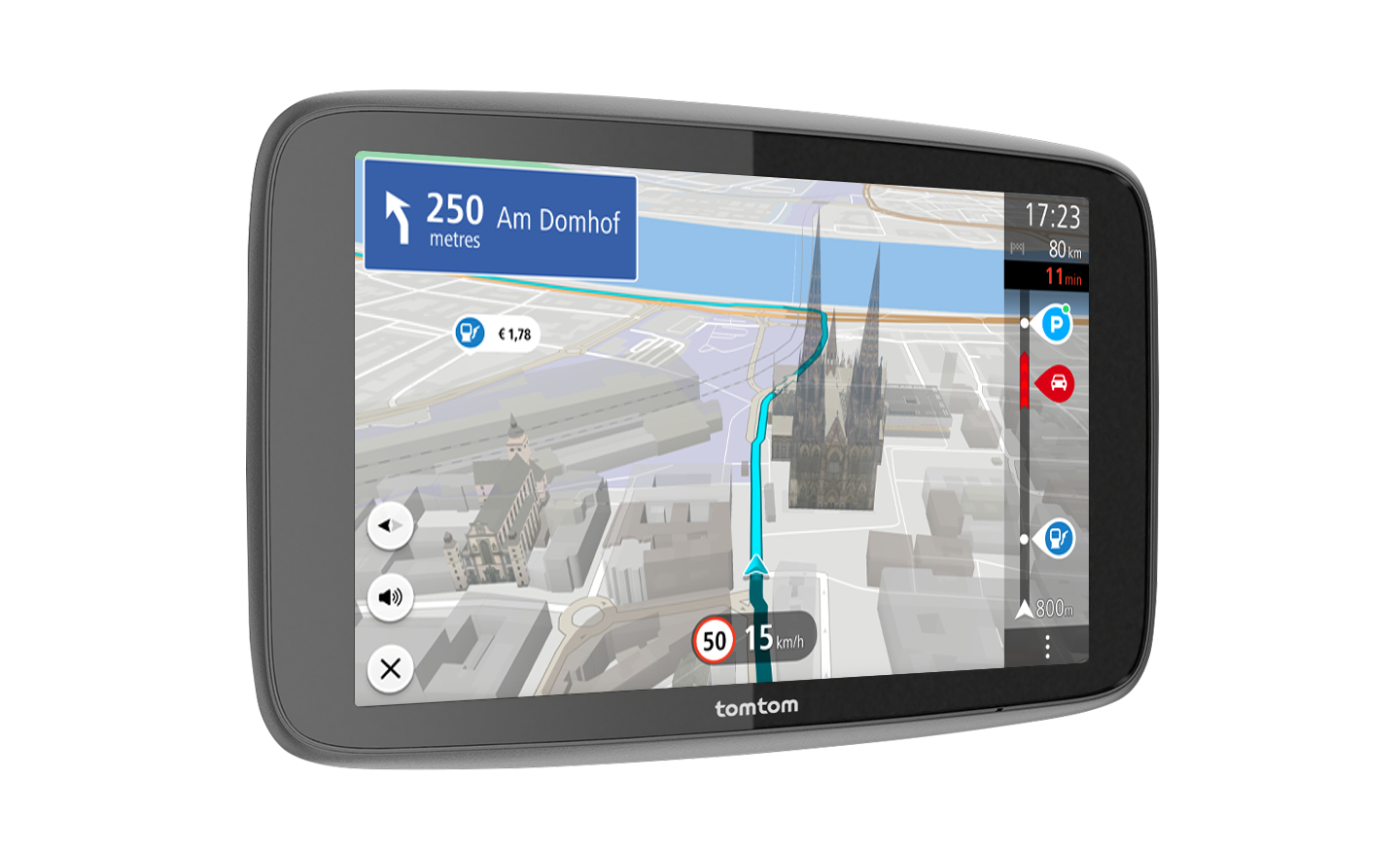 TomTom GO Navigator - 2. Generation - GPS-Navigationsgerät, Ansicht 2