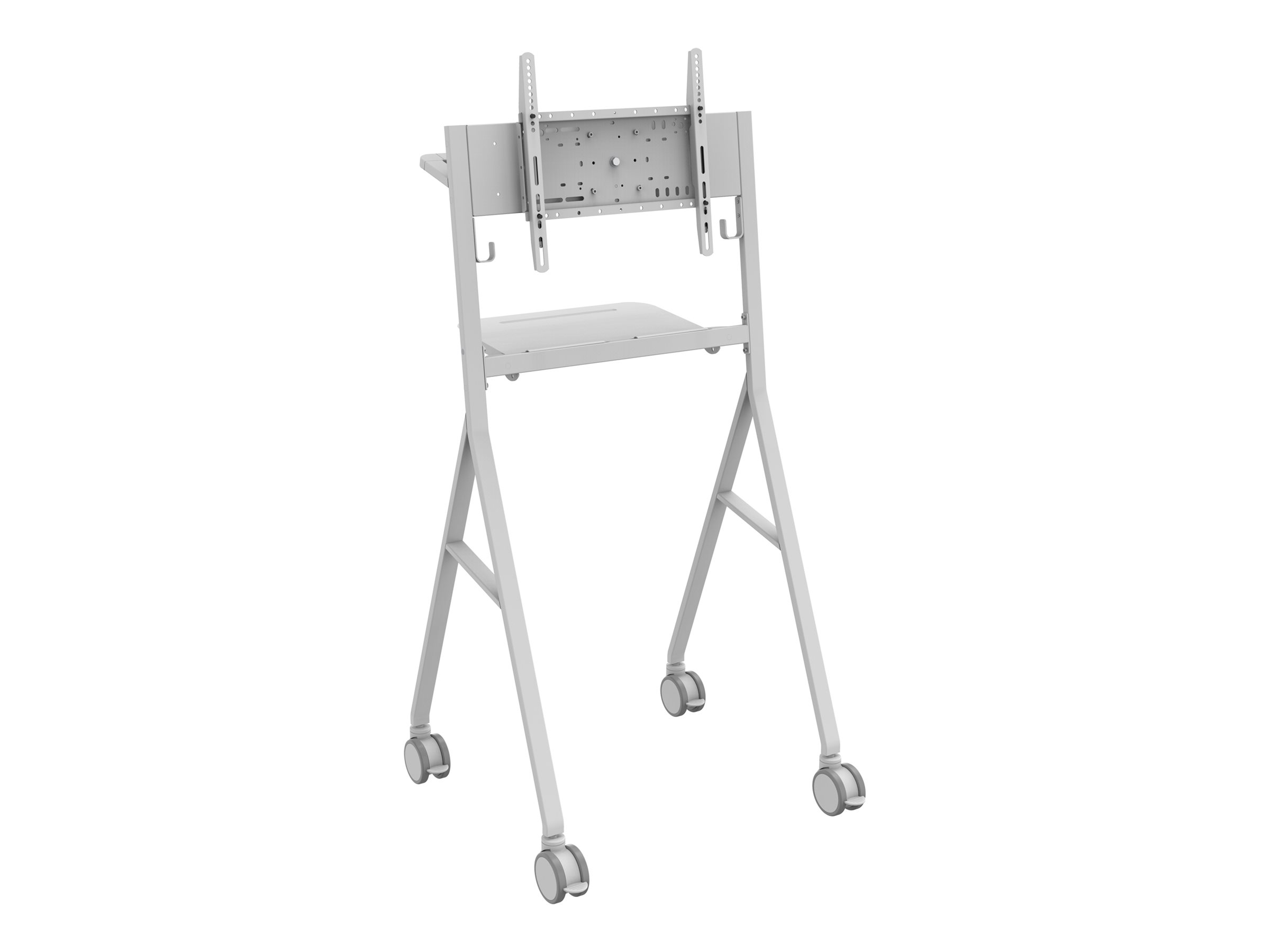 Vision VFM-F10 - Wagen - für Flachbildschirm - Stahl - Off-White - Bildschirmgröße: 127-139.7 cm (50-55), Ansicht 4
