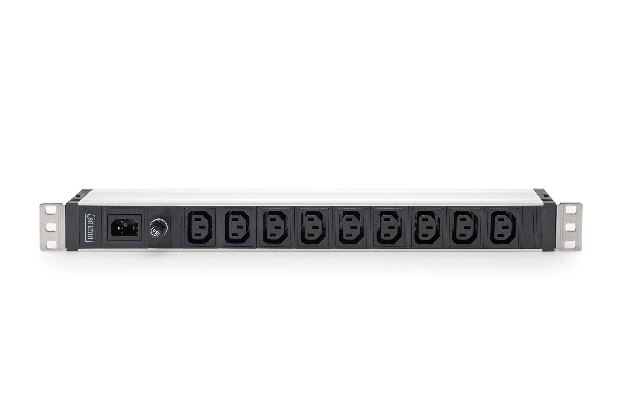 DIGITUS Stromverteilungseinheit (Rack - einbaufähig) - Wechselstrom 230 V - 2300 VA - 1-phasig, Ansicht 2
