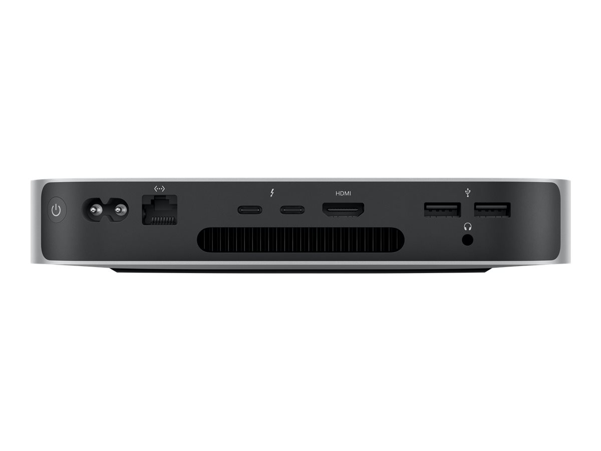 Apple Mac mini - M2 - RAM 8 GB - SSD 512 GB - M2 10-core GPU - 1GbE Wi-Fi 6E Bluetooth 5.3 - WLAN: 802.11abgnacax (Wi-Fi 6E)