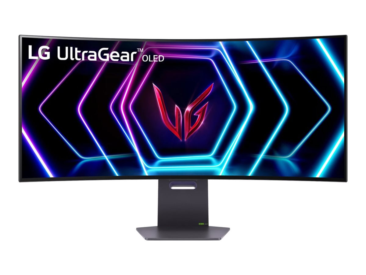 LG UltraGear 39GS95QE-B - OLED-Monitor - Gaming - gebogen - 99.1 cm (39")