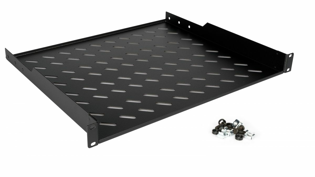 Equip Fachboden fest 19 für Serverschränke 1U 60cm sw - 0,6 m, Ansicht 4