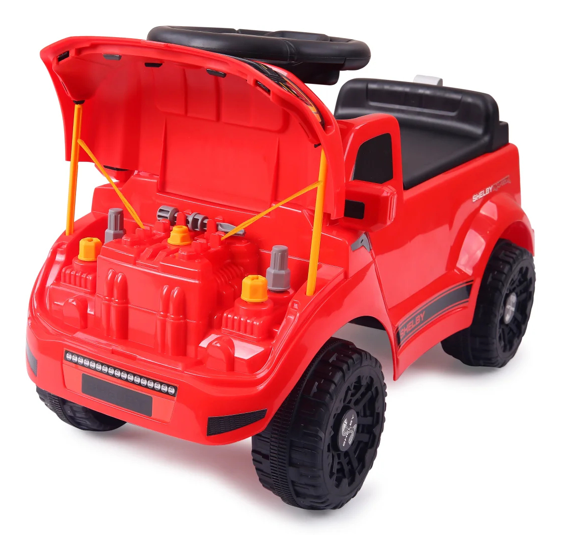 JAMARA Rutscher Shelby Ford F-150 Raptor mit Anhänger rot, Ansicht 4