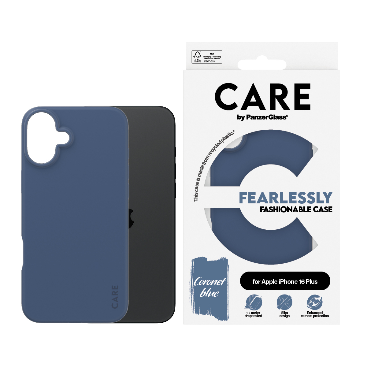 PanzerGlass CARE by PanzerGlass - Hintere Abdeckung für Mobiltelefon - Thermoplastisches Polyurethan (TPU), Ansicht 2