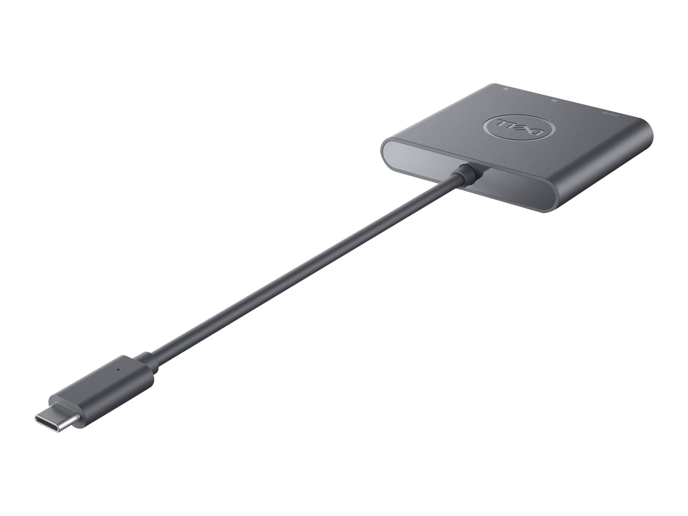 Dell Adapter USB-C to HDMI/DP with Power Pass-Through - Adapter - Digital/Daten, Ansicht 3