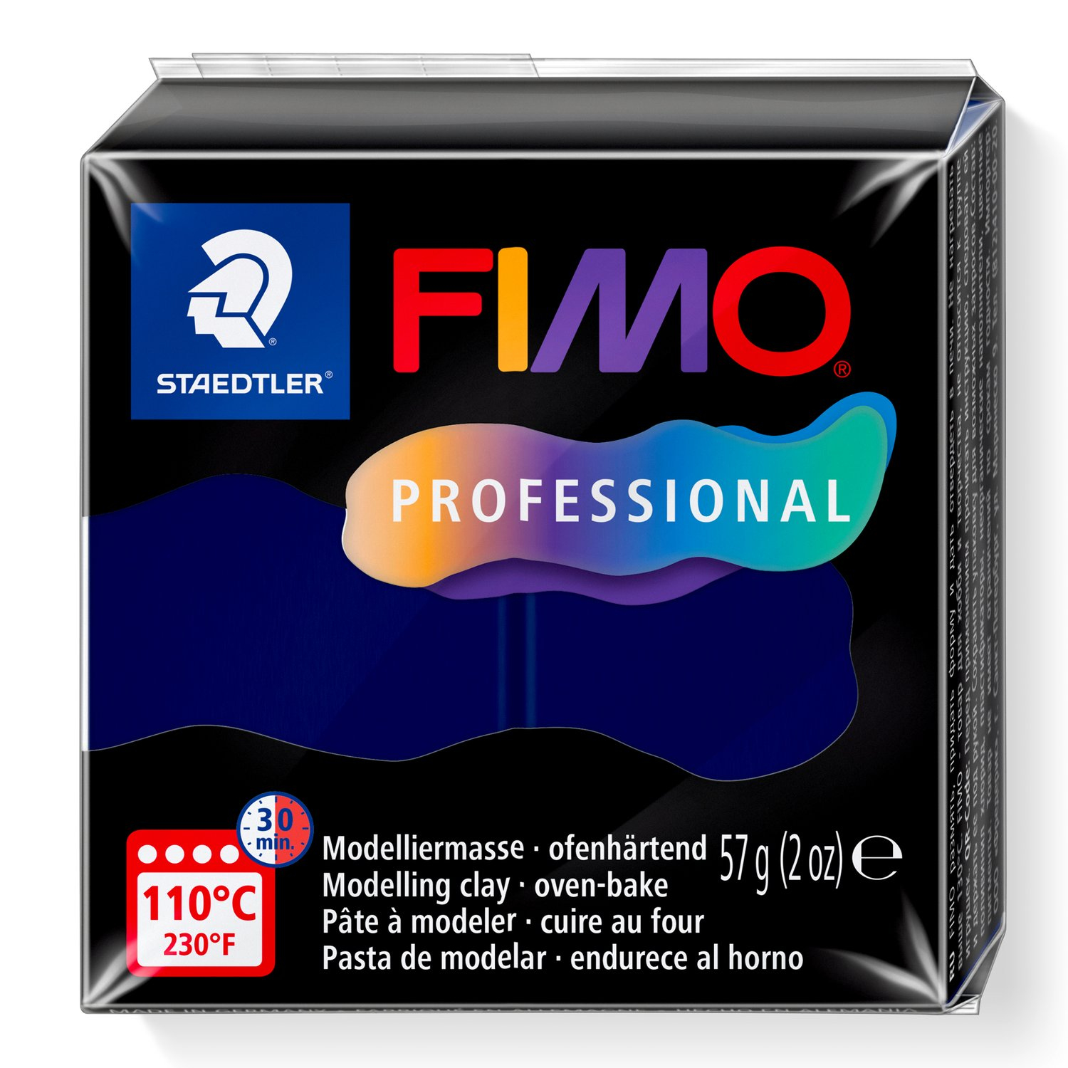 STAEDTLER Mod.masse Fimo prof 57g marineblau, Ansicht 2