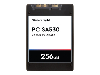 WD PC SA530 - SSD - verschlüsselt - 256 GB - intern - 2.5 (6.4 cm)