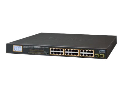 Planet GSW-2620VHP - Switch - 24 x 101001000 (PoE+)