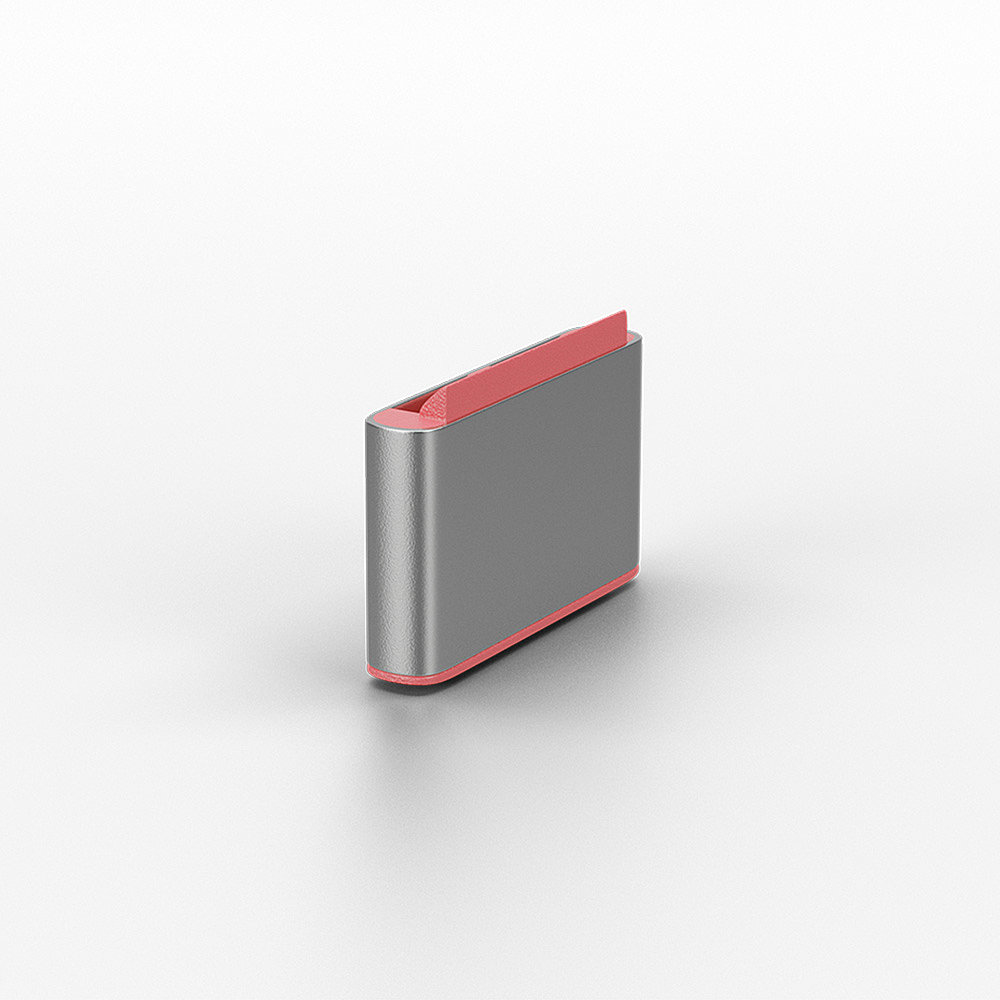 Lindy Schloss für USB-C-Port - pink (Packung, Ansicht 3